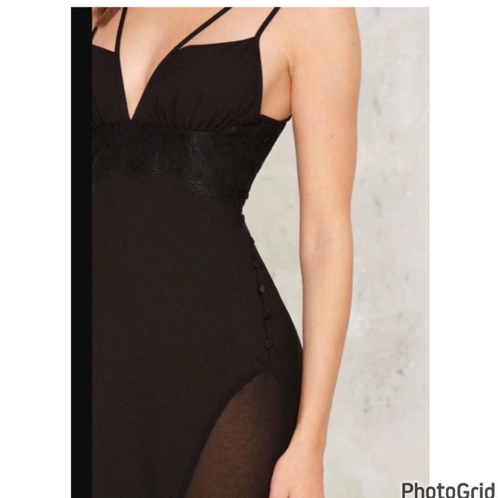 Nasty Gal Black Evening Gown - Picture 3 of 14